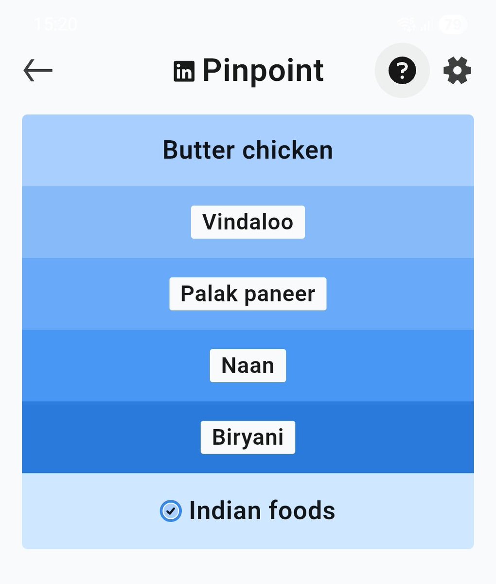 sabpebhavi's tweet photo. Doing today's #pinpoint on @LinkedIn as an Indian 😒 https://t.co/cUXZFmeBIP
