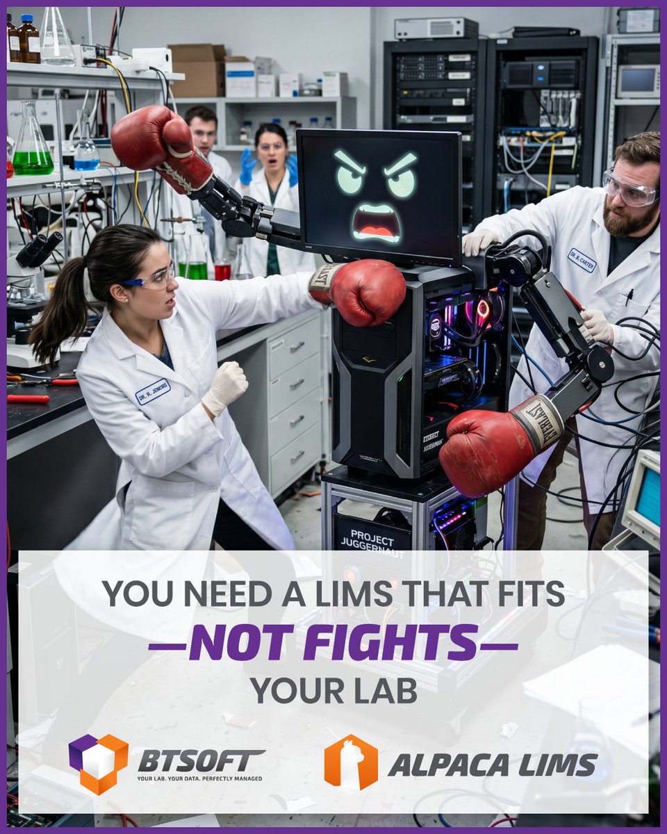 BTSOFTLIMS's tweet photo. Don’t settle for one-size-fits-all! 💡 Custom system design addresses your lab’s unique compliance and workflow needs. Learn about BTSOFTS LIMS implementation works for you, not against you: https://t.co/t3MHQv5KKd

#LabTech #LIMSImplementation #Automation https://t.co/qhHwaXNId0