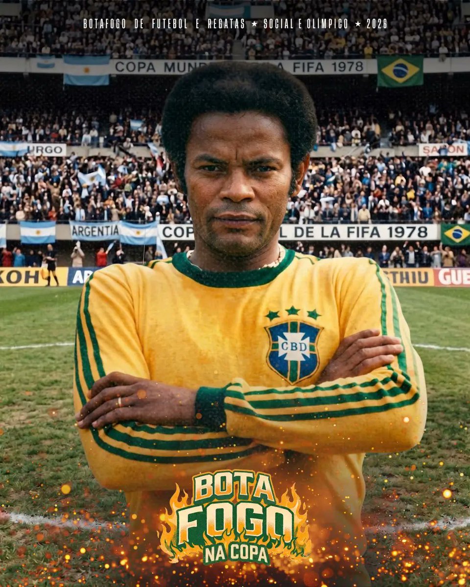 botafogo_so's tweet photo. Gil e Rodrigues Neto representaram o Botafogo na Copa de 78. ⭐🖤🤍

Assim como a Seleção invicta na Argentina, o histórico “Camburão” também se recusava a perder: 52 jogos de invencibilidade.

#Botafogo #Copa1978 https://t.co/4bMLkjQggf