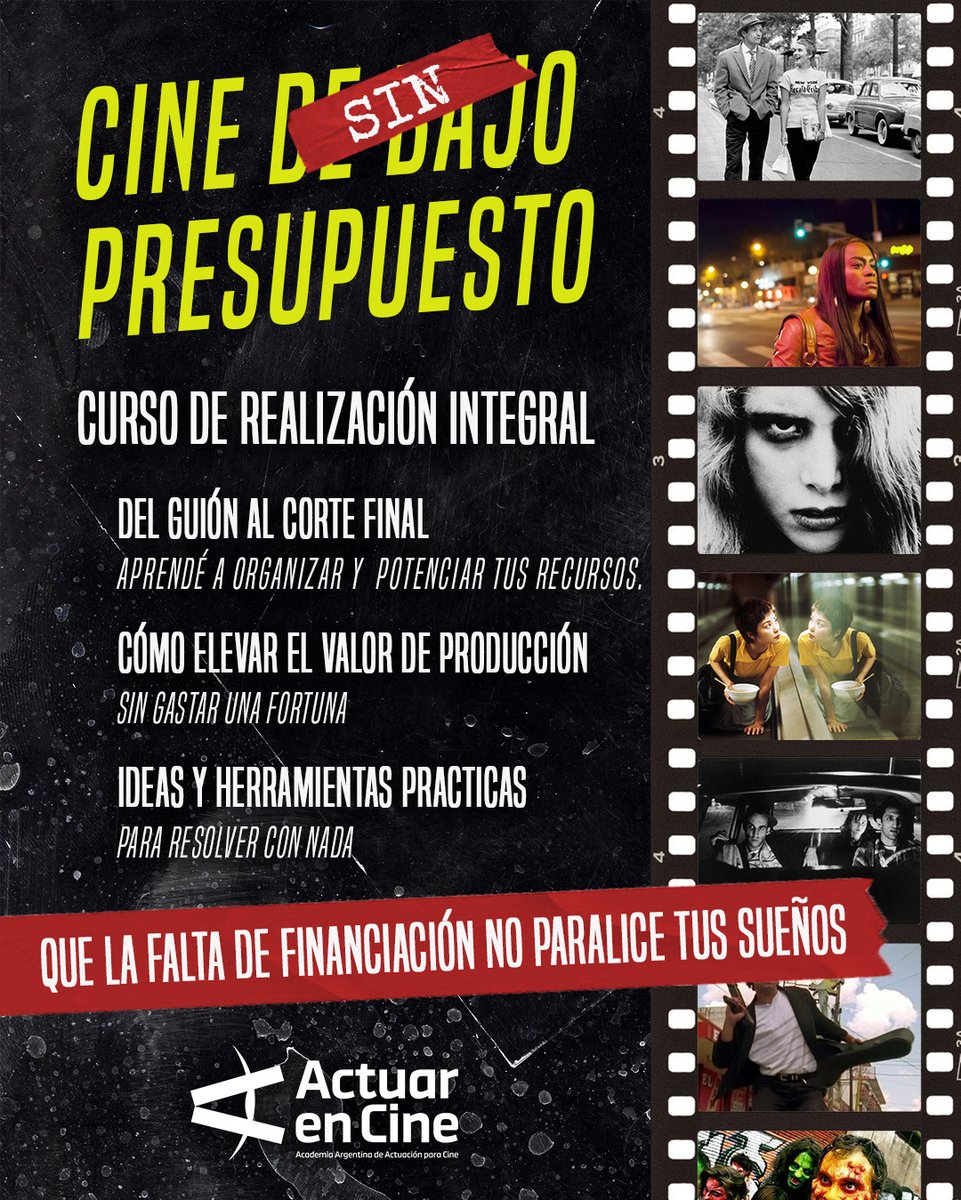 anarkocinema's tweet photo. En JUNIO voy a estar dando este curso espectacular sobre cómo hacer cine cuando no tenes un sope. No se lo pierdan, los voy a bombardear de informacion muy útil y nos vamos a divertir un montón! https://t.co/xK4dBWhcuF