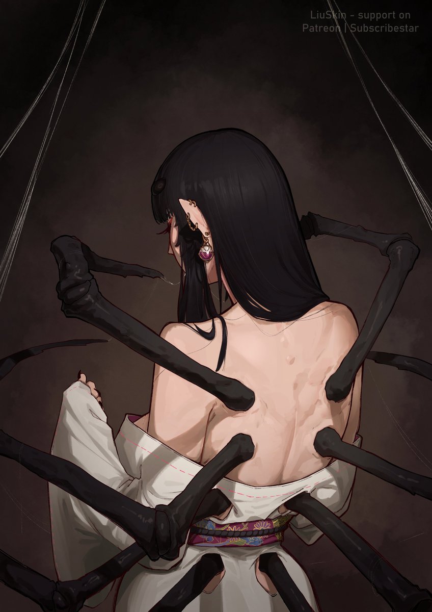 LiuSkin's tweet photo. Spider Eating https://t.co/0RnxoUtGqd