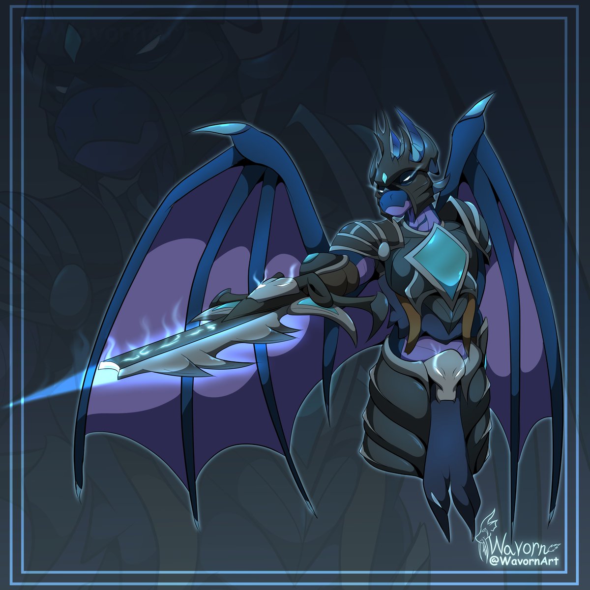Wavorn 💙 🐲 Commissions open! tweet media