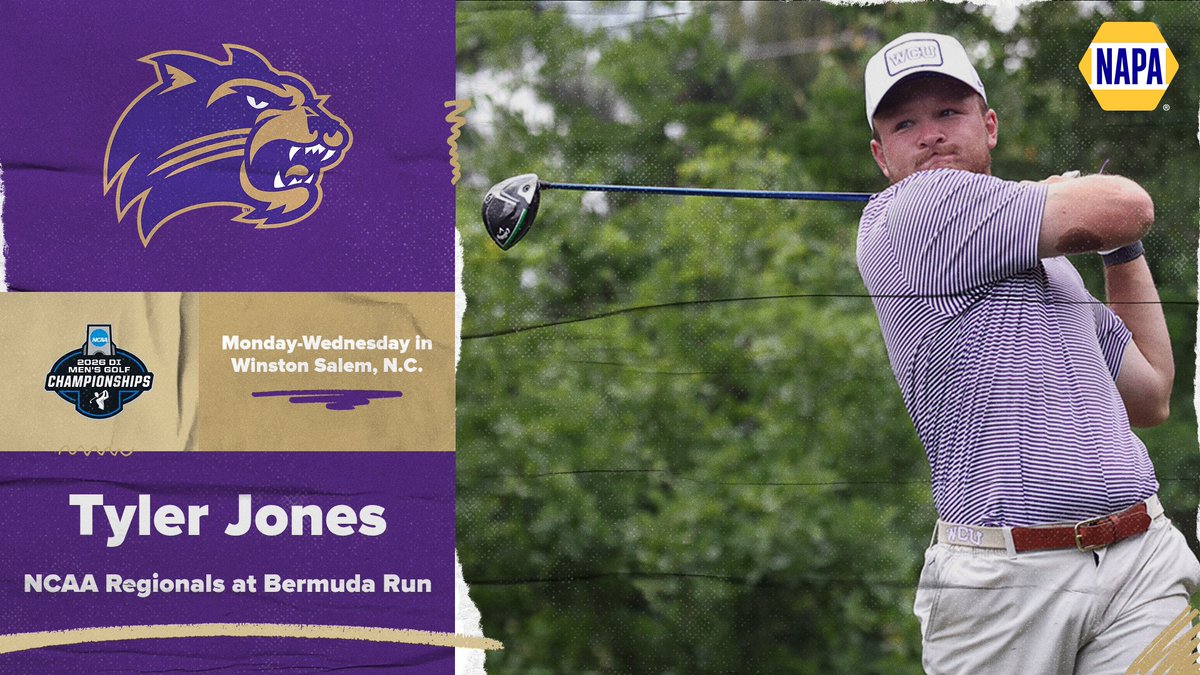 Catamounts's tweet photo. Championship Season in full effect in #CatamountCountry as Tyler Jones opened his tournament at NCAA Regionals this morning representing @CatamountMGolf 

@CatamountBSB opens the @SoConSports tournament on Thursday afternoon in Greenville. https://t.co/3WCUAmMVdO