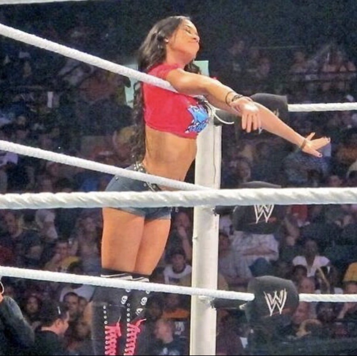 lalasekigu29832's tweet photo. Missing Monday Night AJ Lee so much rn https://t.co/FmHtWgVMOP