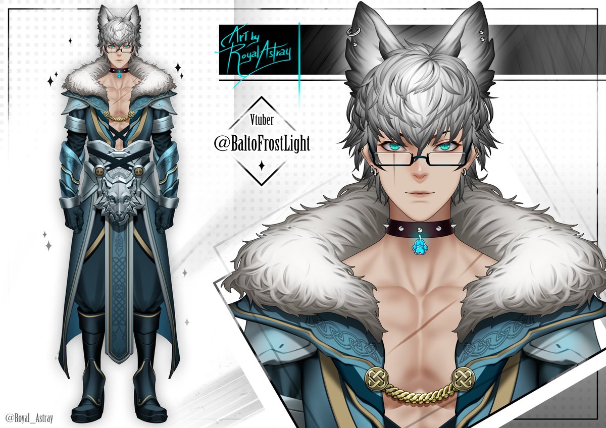 Royal_Astray's tweet photo. One of the best male models I've ever done! Thank you so much @BaltoFrostLight for trusting my work! https://t.co/1k0uCYk1Qe