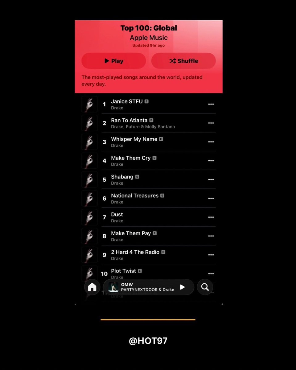 HOT 97 tweet media