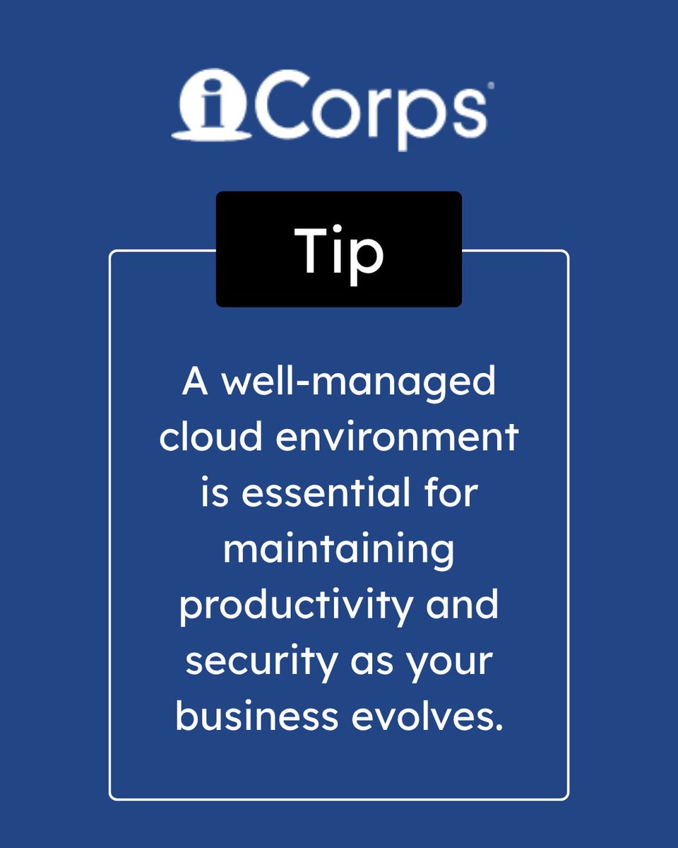 iCorps_Tech's tweet photo. We help you maximize Microsoft 365 and Azure through secure implementation and ongoing management tailored to your business’s needs. https://t.co/nn8qRguZ1A