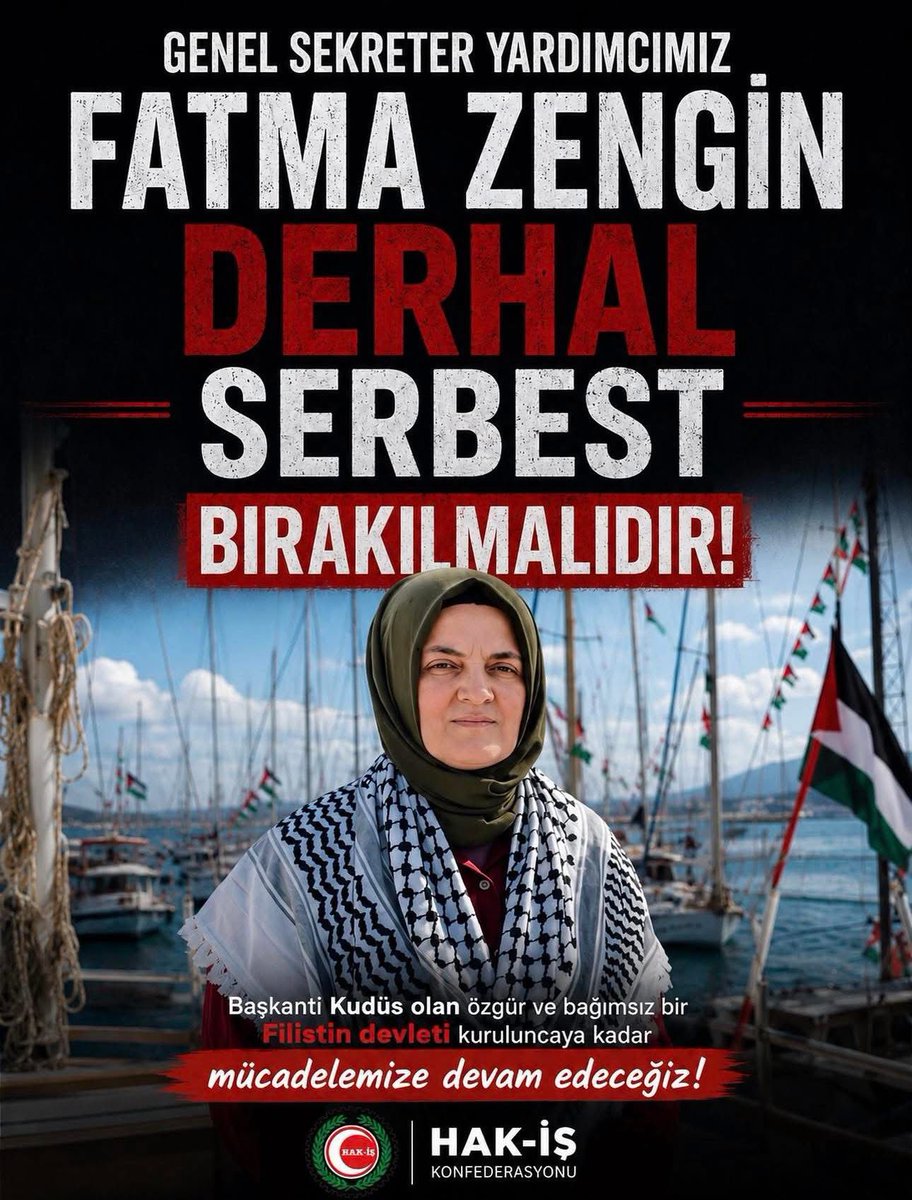 EzerSefer's tweet photo. SUMUD; dili, rengi, inancı ve ülkesi ne olursa olsun, insanlık onurunu savunanların Gazze için aynı yürekte birleştiği ortak bir kardeşlik ve özgürlük mücadelesidir.

#SUMUD
#GAZZEYALNIZDEĞİLDİR
#GLOBALSUMUDFLOTİLLA https://t.co/XN06UwsGd6