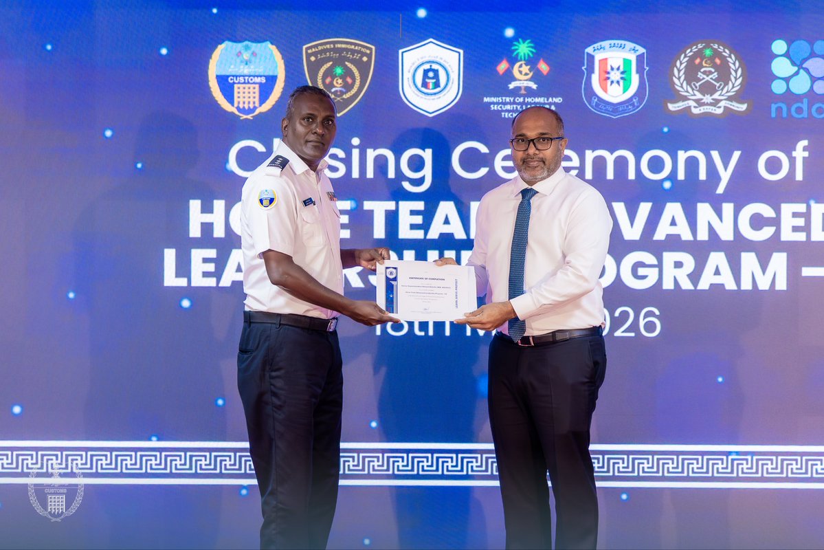 Maldives Customs Service tweet media
