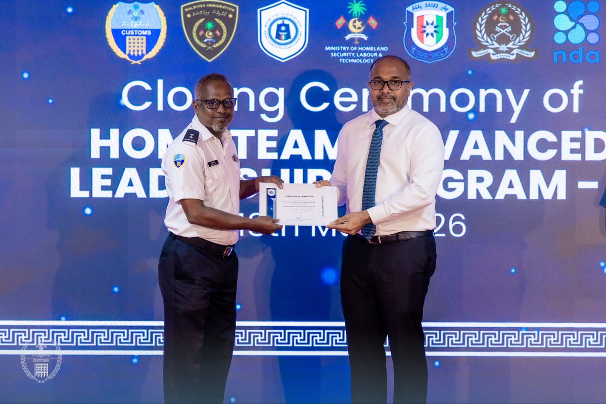 Maldives Customs Service tweet media