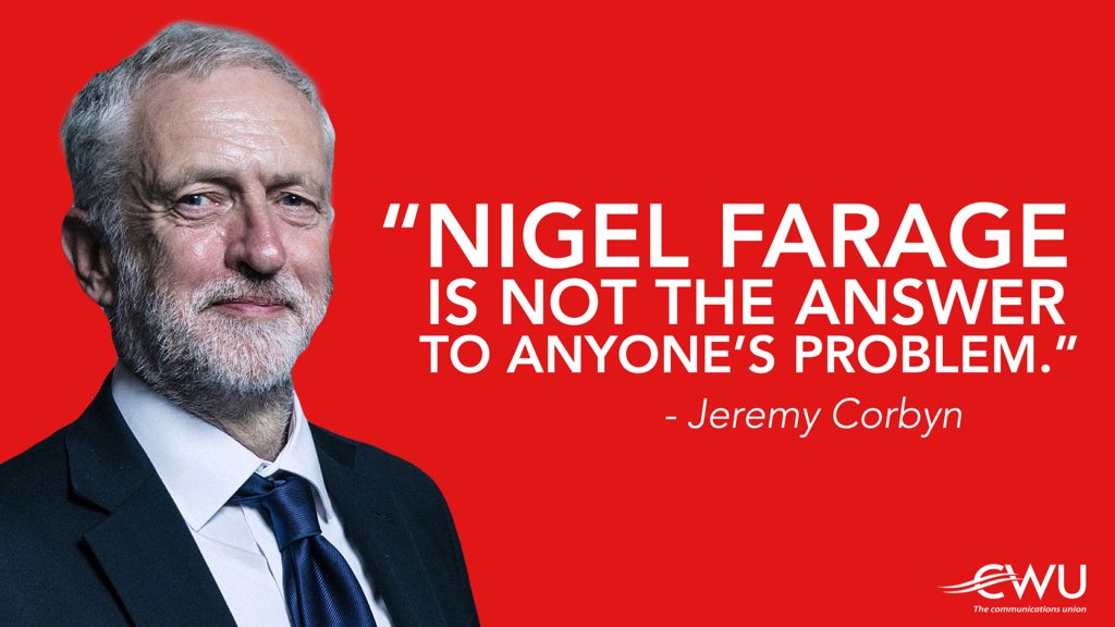 Bliadhnaichean's tweet photo. @jeremycorbyn #CorbynWasCorrect/#CorbynIsCorrect
#JeremyCorbyn #Quote on #Farridge🐸 https://t.co/WKOWRUWNb5