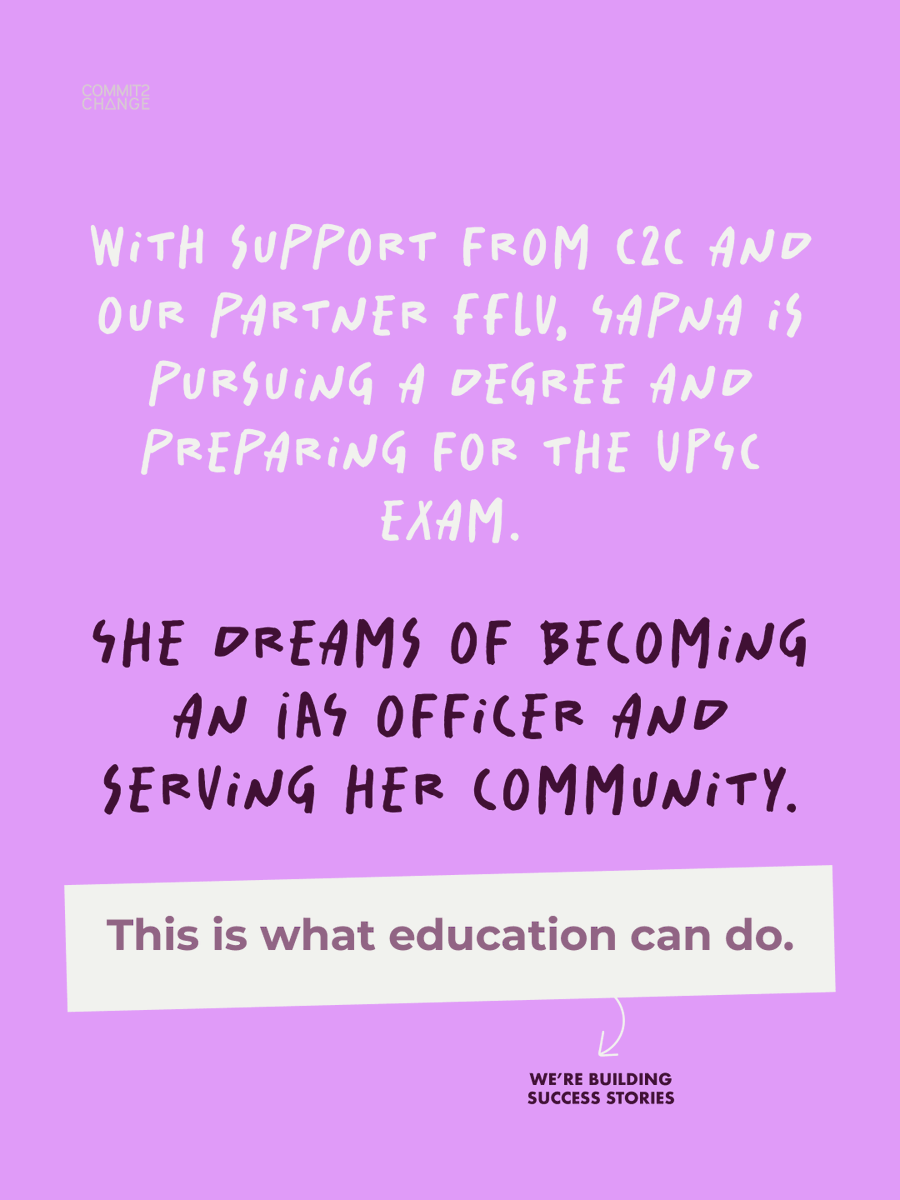 CommitTwoChange's tweet photo. When one girl is given the chance to learn, the impact reaches far beyond her. It can lift families, strengthen communities, and change what the next generation believes is possible. 

Her story is a beautiful reminder that educating one girl can create ripple effects for many. https://t.co/sDxo6G4rTS