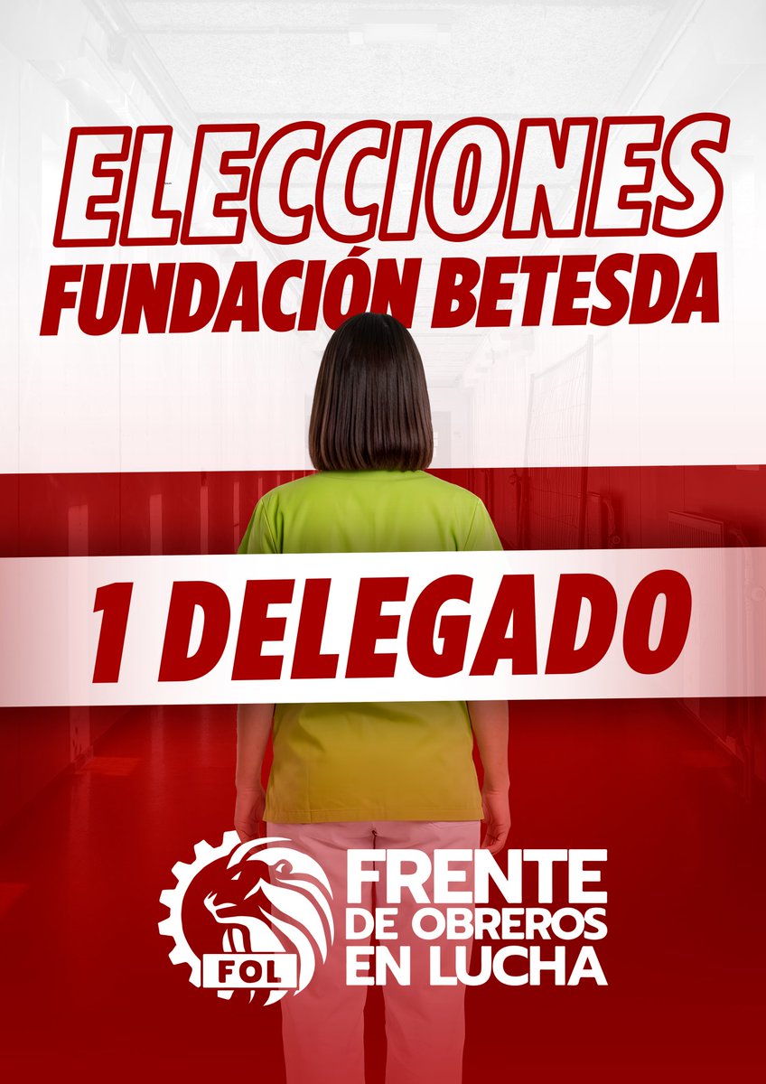 sindicatoFOL's tweet photo. En las elecciones sindicales de Betesda hemos logrado un delegado.

¡Por un sindicalismo combativo! https://t.co/GuJ4HOpKbE
