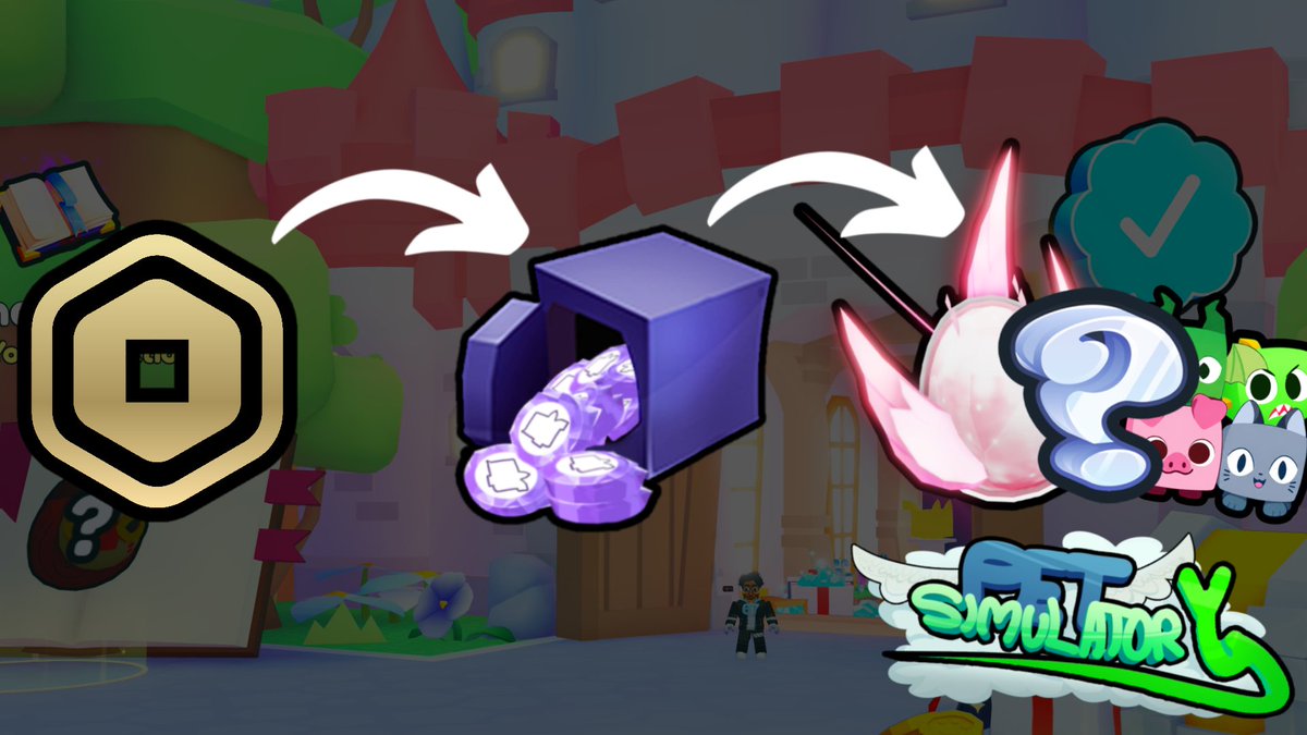 ZenStudiosReal's tweet photo. Pet Simulator Y - Leak #2

SQUAD SHARDS!💎
This custom currency is obtained using Robux ONLY and is the Shop's MAIN currency✨
You can trade Shards and use them to purchase Eggs, Deals, and Passes!🔥

Game in 5 DAYS!
Trailer - https://t.co/TbG8s7TIZK
#Roblox #petsimulator99 #PS99 https://t.co/jzMYN23Hti