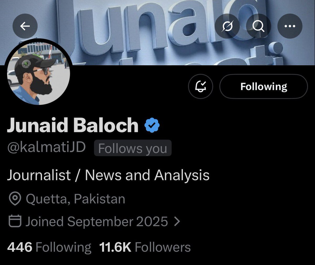 اویس گھمن tweet media