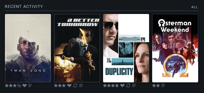 mcypreste's tweet photo. My activities this weekend sometimes even impress me with their diversity. Follow me on #Letterboxd at mcypreste. #Films https://t.co/vYIFXl17JP