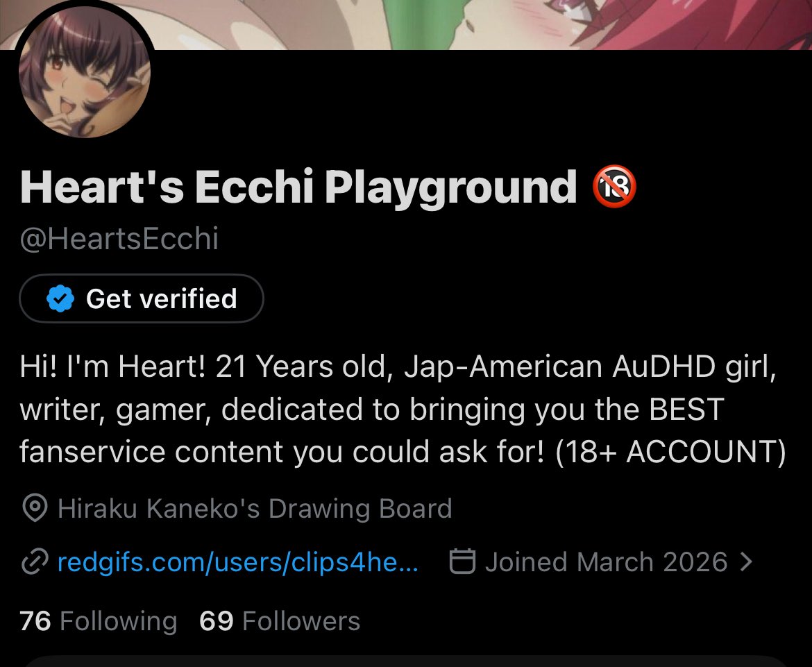 Heart's Ecchi Playground 🔞 tweet media