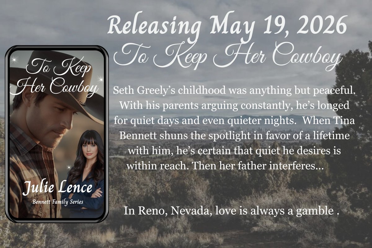 Julie Lence--Author tweet media