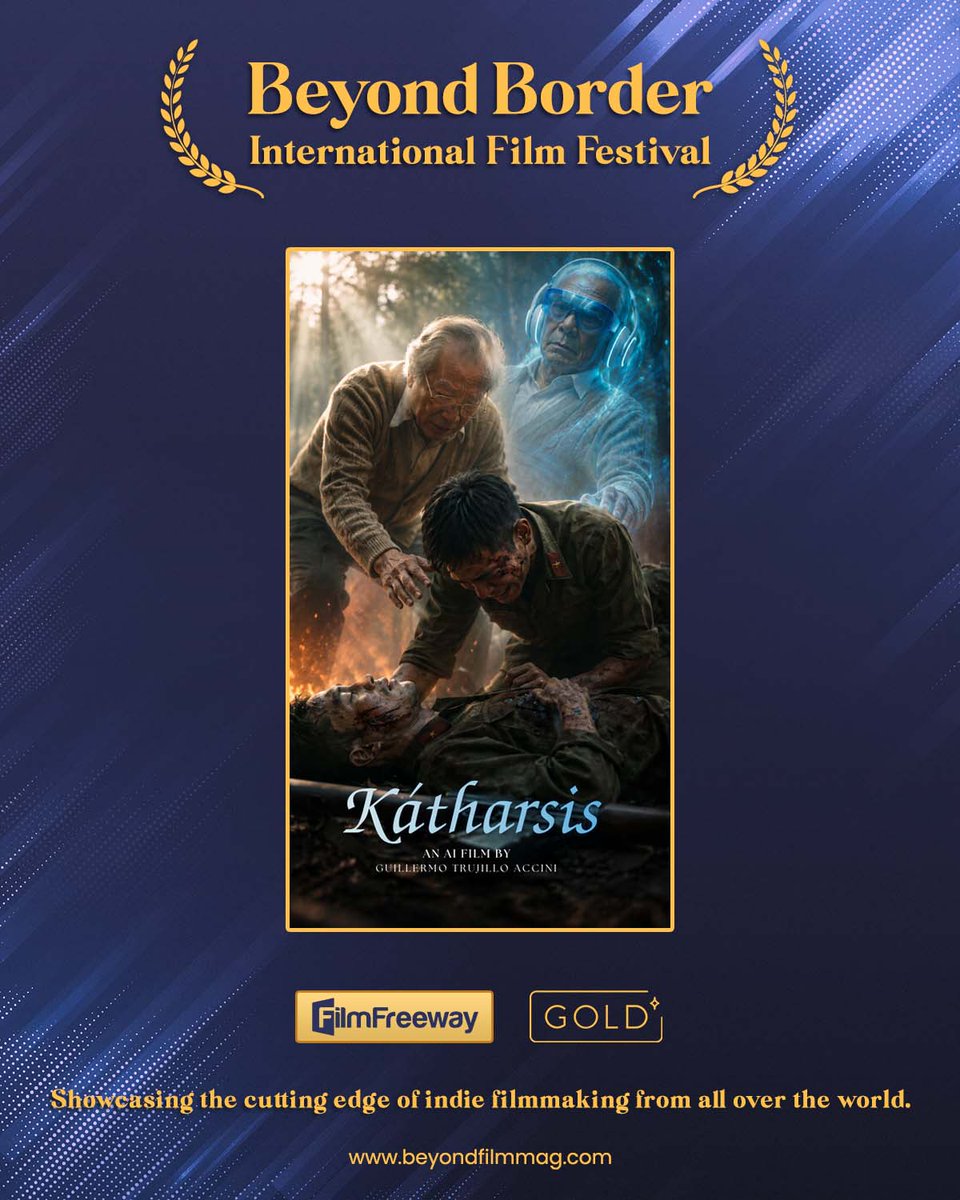 beyondborderiff's tweet photo. S21 official entry 🎬 - "Kathársis" directed by Guillermo Trujillo.

#bbiff https://t.co/smI4BxBw3p