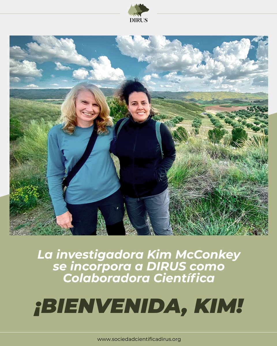 DIRUS_SC's tweet photo. La investigadora Kim McConkey se incorpora a DIRUS como Colaboradora Científica.
#BienvenidaKim #WelcomeKim
https://t.co/whku7mr6zX https://t.co/sfij2ytqJX