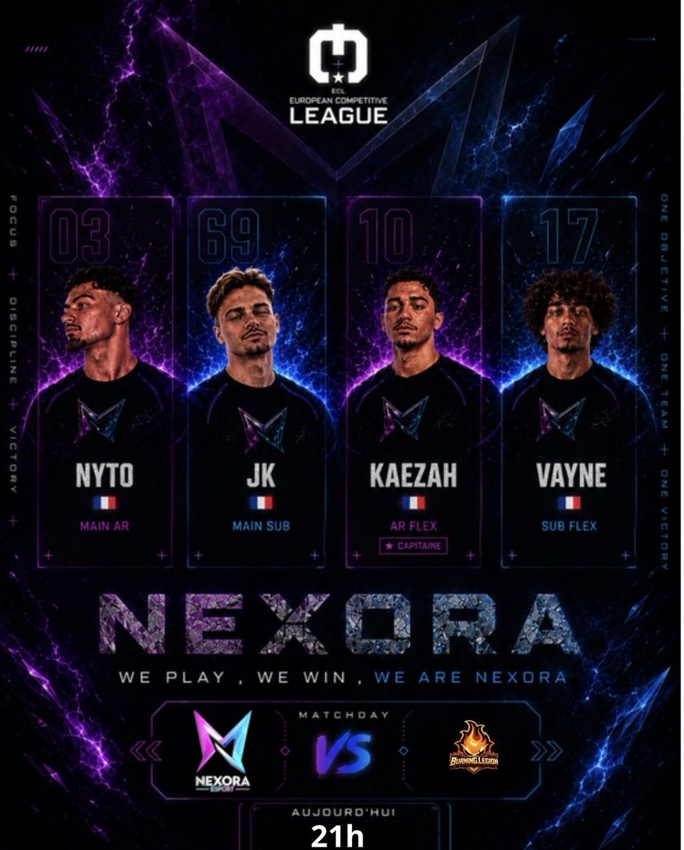 NEXORA ESPORT tweet media