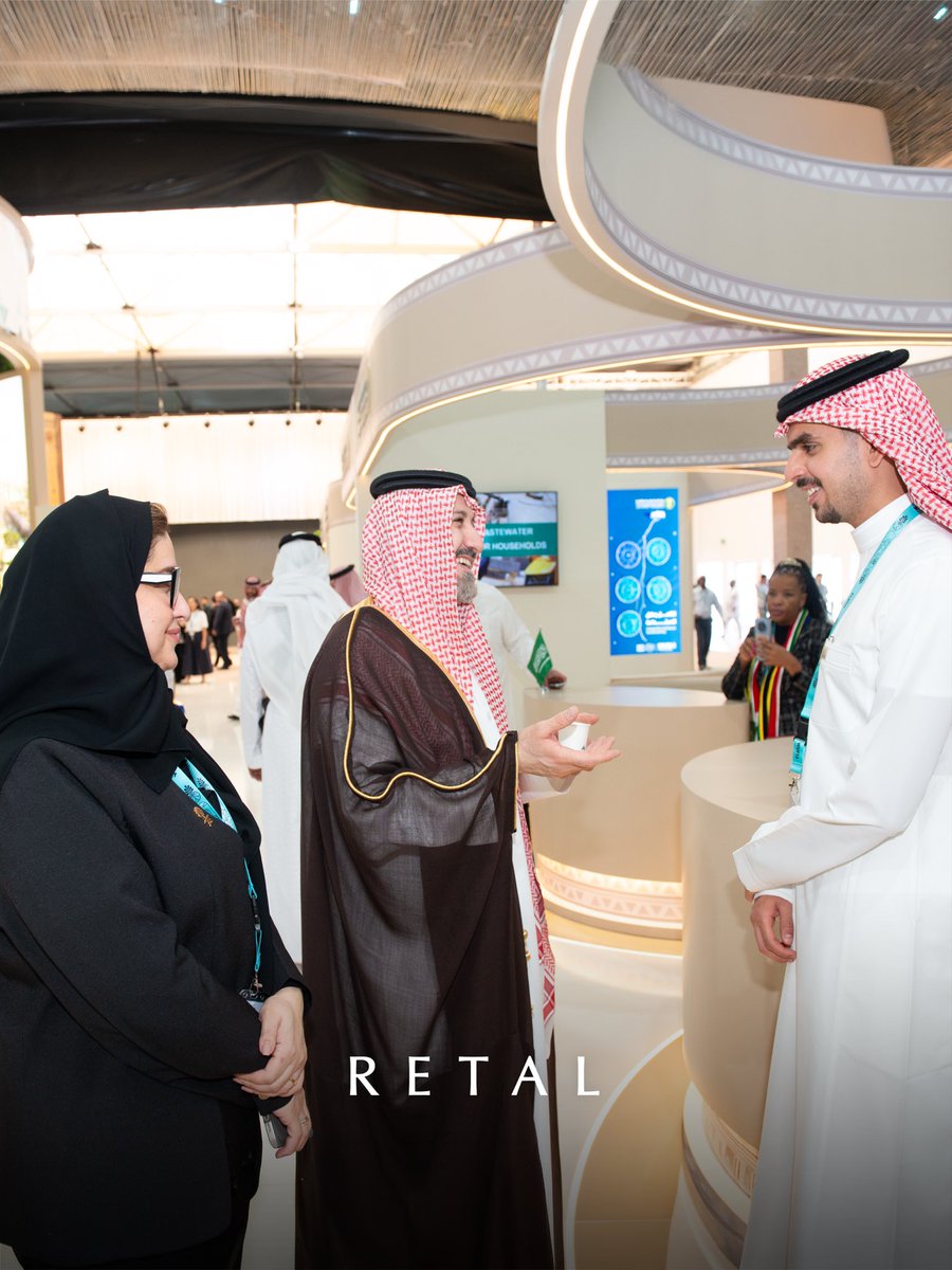 Retal_sa's tweet photo. في #WUF13 ومن باكو، سعدنا بزيارة معالي وزير البلديات والإسكان، ومعالي وزيرة الإسكان والتخطيط العمراني بمملكة البحرين، وعددٍ من أصحاب المعالي والمسؤولين لجناح رتال، في زيارة تعكس أهمية الشراكات وتبادل الرؤى نحو مستقبل عمراني أكثر استدامة وجودة للحياة

At #WUF13 in Baku, we were pleased to welcome H.E. the Minister of Municipalities and Housing, H.E. the Minister of Housing and Urban Planning of the Kingdom of Bahrain, along with a number of esteemed officials, to Retal’s pavilion— a visit that reflects the importance of partnerships and the exchange of visions toward a more sustainable urban future and enhanced quality of life
