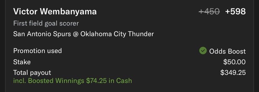 First Basket Bets tweet media