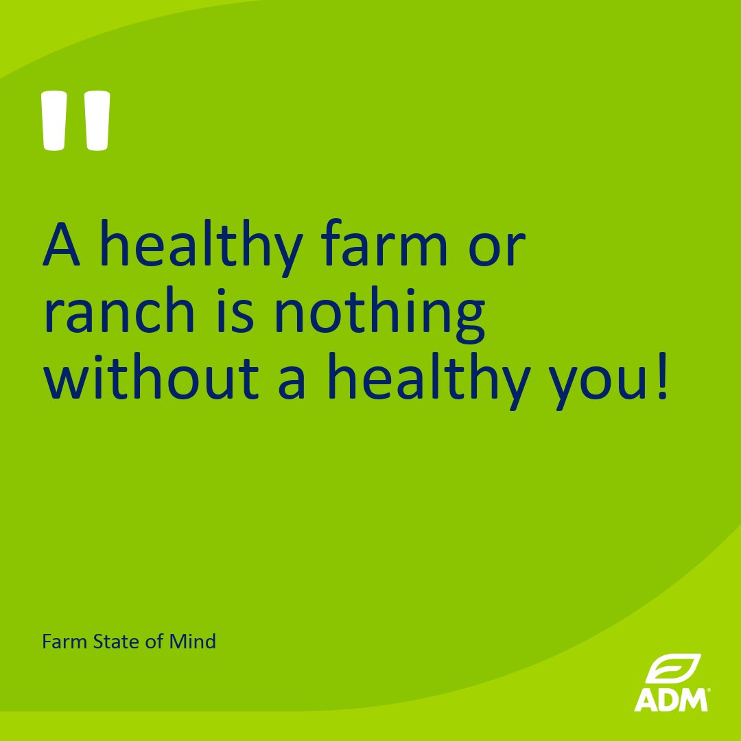 ADMFarmServices's tweet photo. Looking for trusted mental health resources tailored to agriculture? 
Farm State of Mind, funded by the American Farm Bureau Federation, is a nationwide hub focused on supporting farmer and rural mental health. 

This resource includes a state‑by‑state directory, making it easier to find local support and services when you need them. 

Taking care of mental health is just as important as taking care of the farm—and having the right resources can make all the difference. 

Explore mental health support options here: 👉 https://t.co/Fo3lSMke9S 
#MentalHealthAwarenessMonth #BreakTheStigma