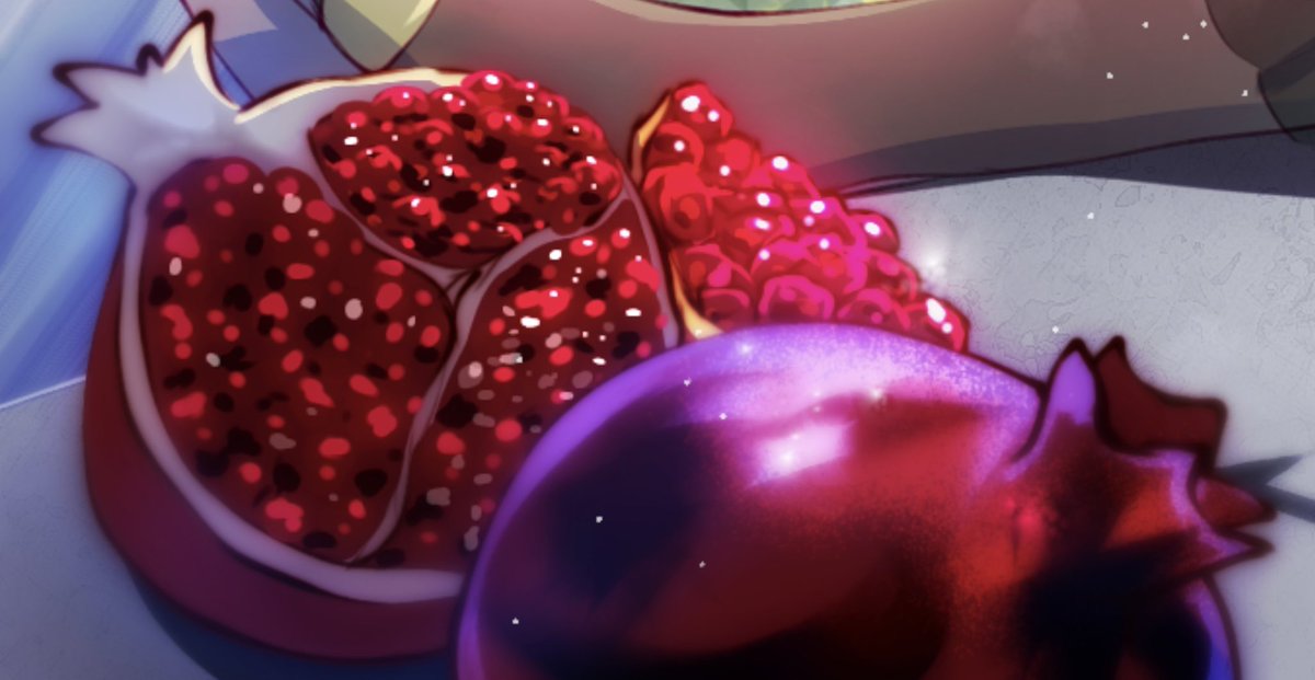 kignicute's tweet photo. @balo_badartist pomegranate https://t.co/nwRORUwoAR