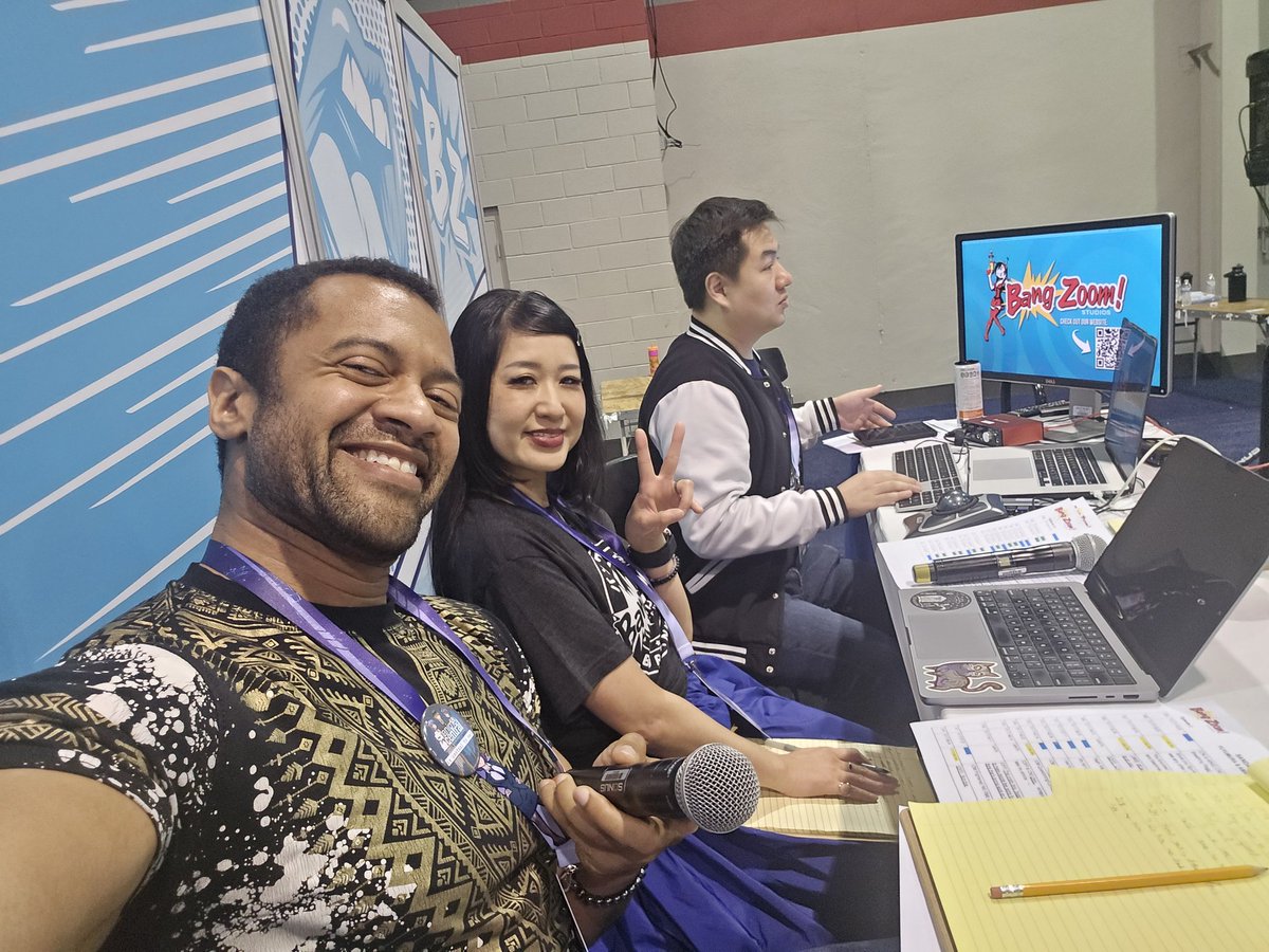billdozer777's tweet photo. @animecentral was absolutely incredible!
Thanks for having me!
The opening musical was a
blast!
It was great hearing and judging folks at opening auditions!
Great folks, great food, lawd ham mercy...I could go on for days! https://t.co/FV0sGFe7Ij