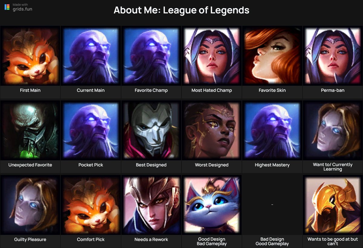 GuenoLoL's tweet photo. Impossible de choisir un mauvais design avec un bon gameplay malheureusement... https://t.co/G1B04GHUHc