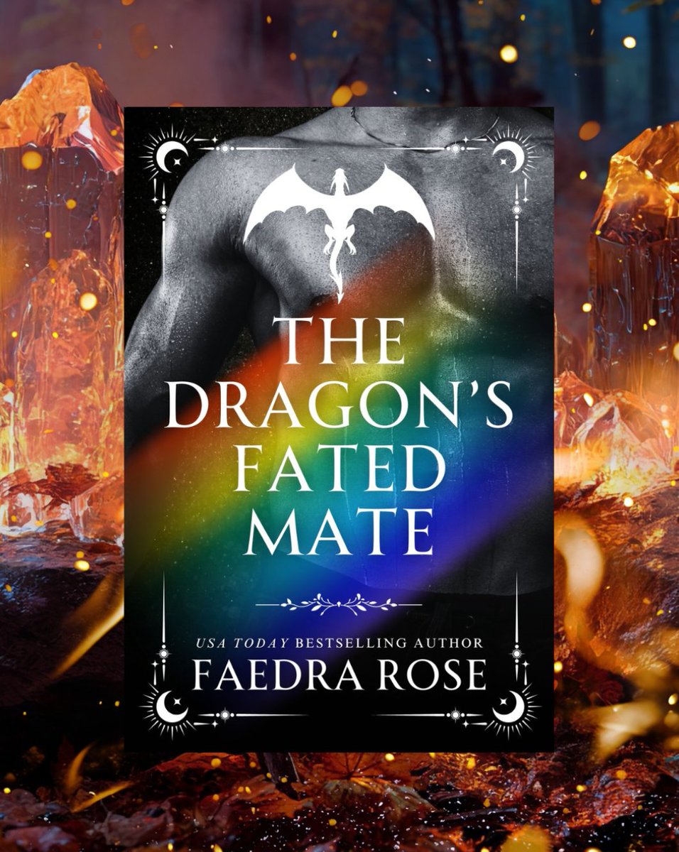 faedrarose's tweet photo. 🐉 Order Book 1 in 🌈 #TheFatedMark series, today, (or read in 👏 #KU!) to meet Corlas &amp; his dragon mate! ❤️ Short &amp; spicy... these snack-sized M/M romance #novellas deliver that feel-good, #loveislove vibe! 😍 Fly on over, baby! 🥵
🔥 https://t.co/7JmiMNCwL2

#GayRomance #ebooks https://t.co/oT0CFMWn5X