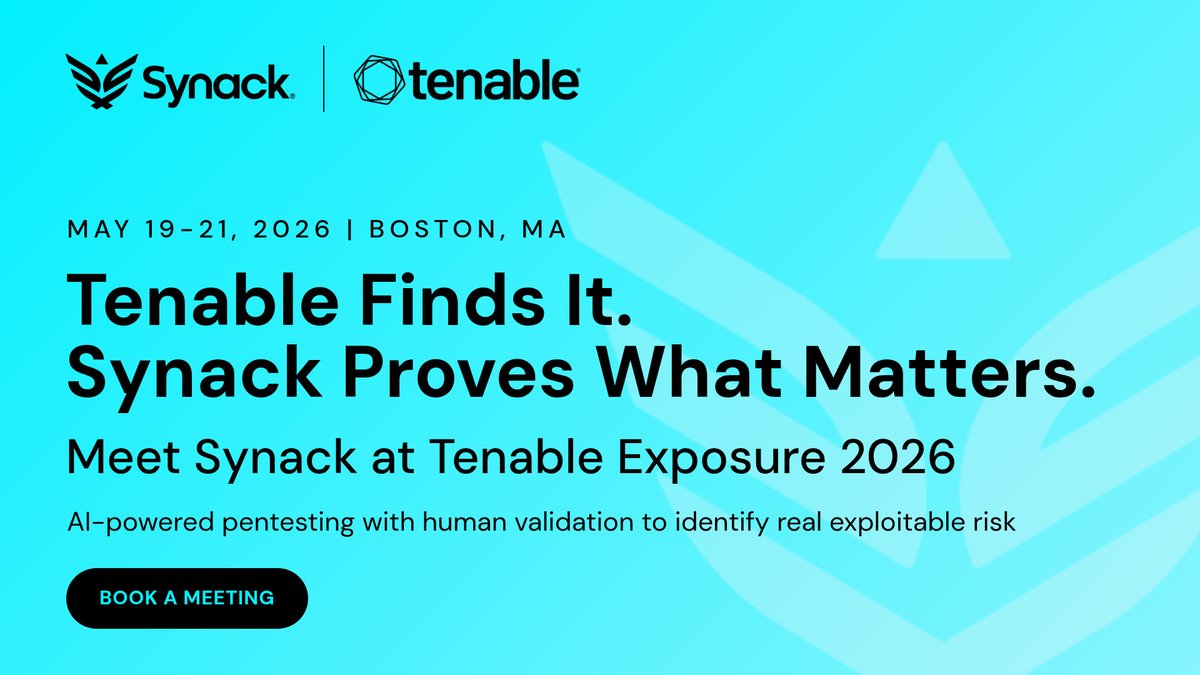 Synack tweet media