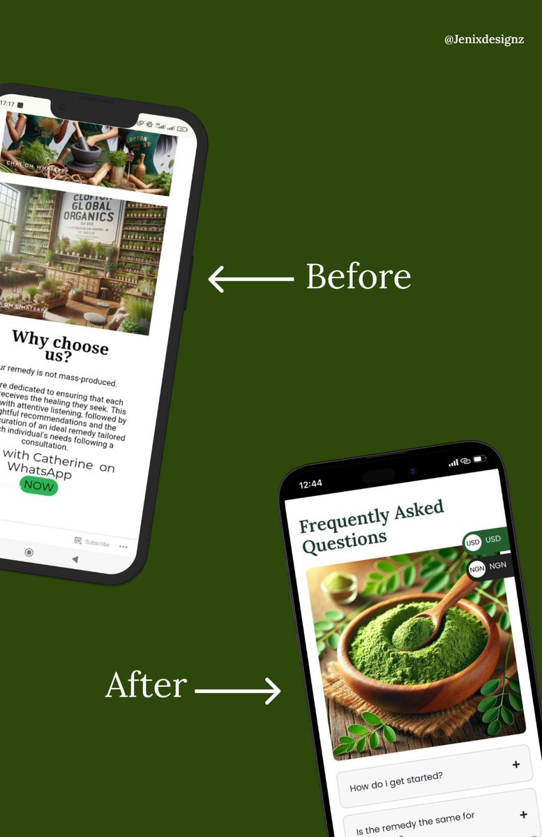 jenniephare's tweet photo. I just completed a website redesign for a holistic wellness brand..They came with a vision ,they needed a total redesign of their current website and that is exactly what I did 👌❤️..Check it out . https://t.co/afthdGESRh