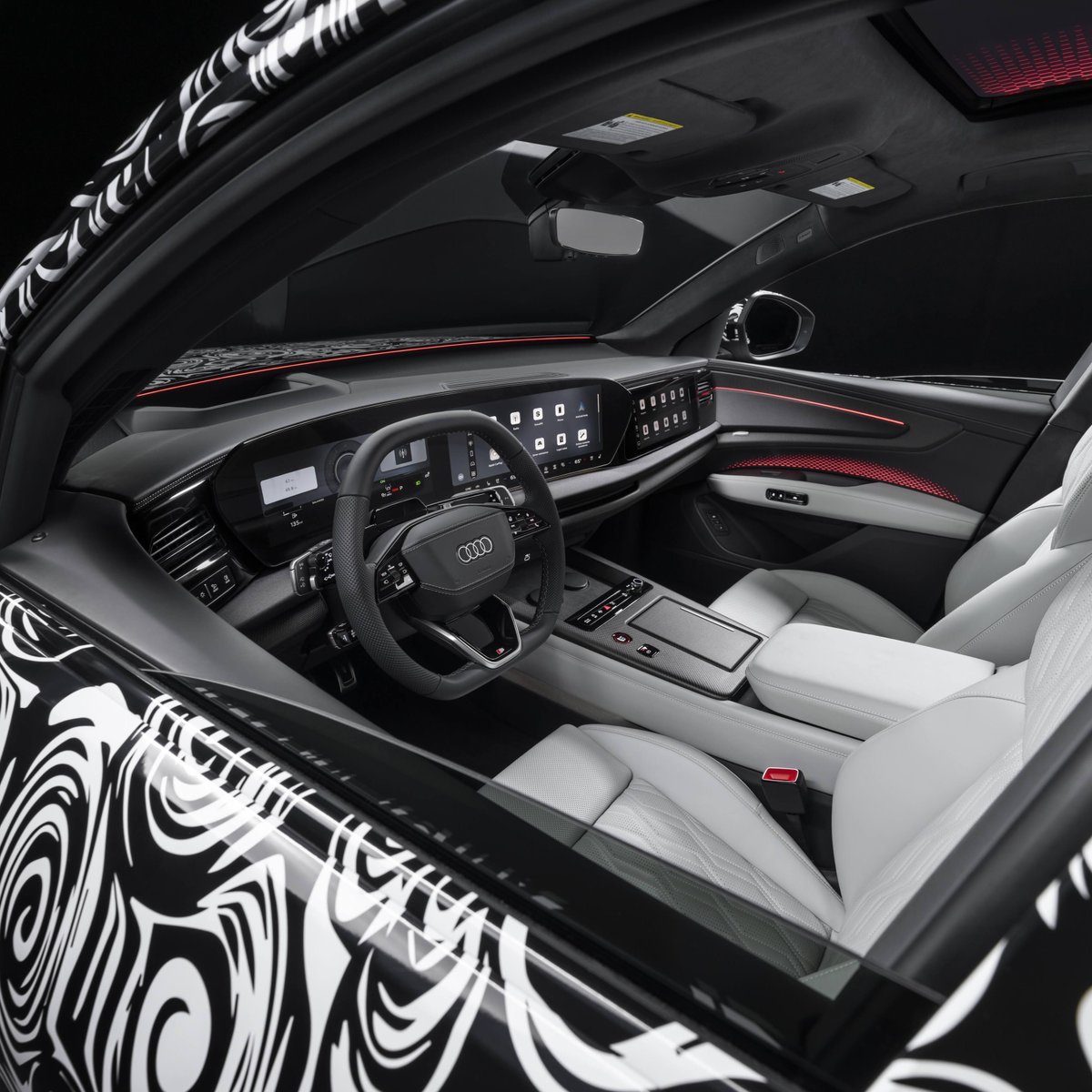 SC_Leasing's tweet photo. The Q9 will be Audi’s largest SUV when it goes on sale later this summer, sitting ahead of the seven-seat Q7 and the sleek Q8.

There’s no word just yet on what will be powering the Q9, though it’s likely to be fuelled by a plug-in hybrid or traditional engine rather than being an EV.

Instead Audi is this week focusing on the Q9’s cabin - which is plush to say the least and is being described as a ‘mobile living space’.

Read the full article here: https://t.co/IgLLQrrkAg