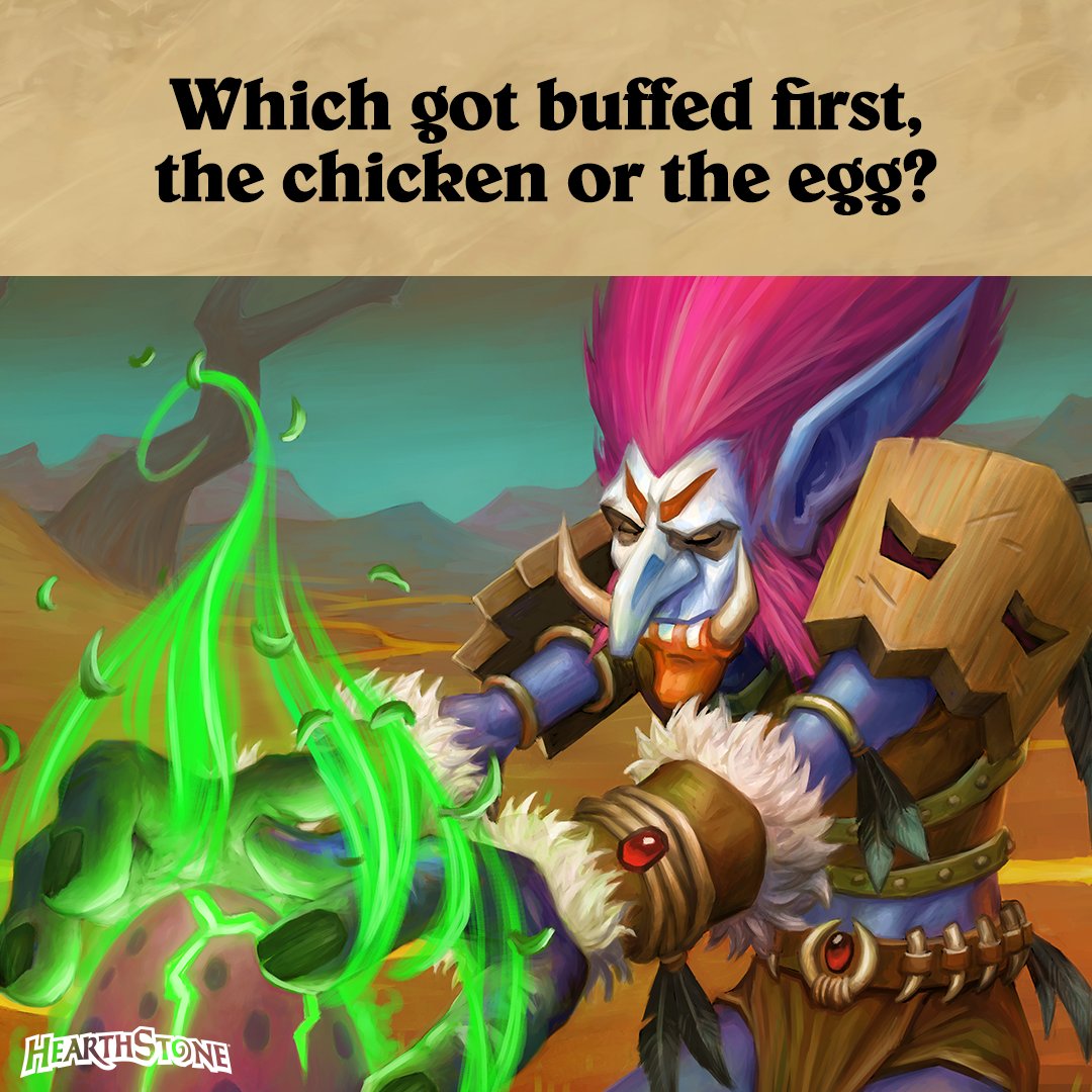 Hearthstone tweet media