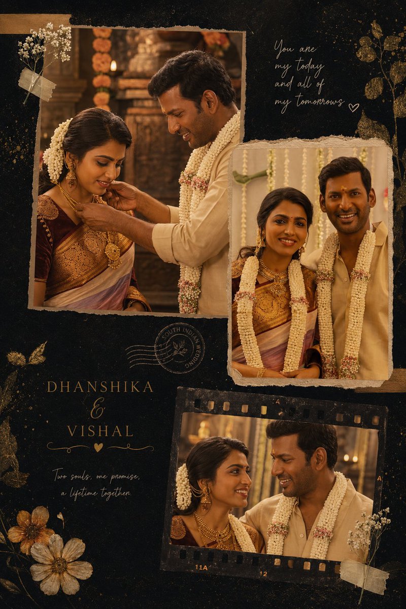 SaidhansikaF's tweet photo. #saidhanshika ❤️‍🔥 #vishal ✨ soon 🥳 @SaiDhanshika @VishalKOfficial 💎 https://t.co/nt6QR3XlFv