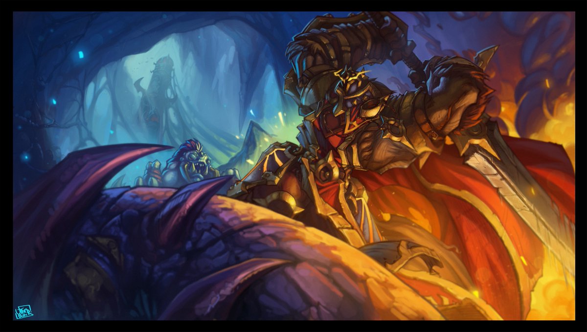 UTHERakaBUTER's tweet photo. No AI. Made in Photoshop with love for World of Warcraft.✨ https://t.co/x5QMo6EZdh