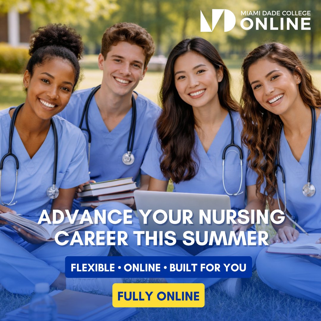 OnlineMDC's tweet photo. Your future in healthcare starts now. 🩺

With flexible, fully online programs, you can take the next step toward a rewarding nursing career—wherever you are.

📲 Enroll today and get started.

#MDConline #NursingStudents #OnlineNursing #HealthcareEducation #StudyAnywhere https://t.co/adIYLr9BnX