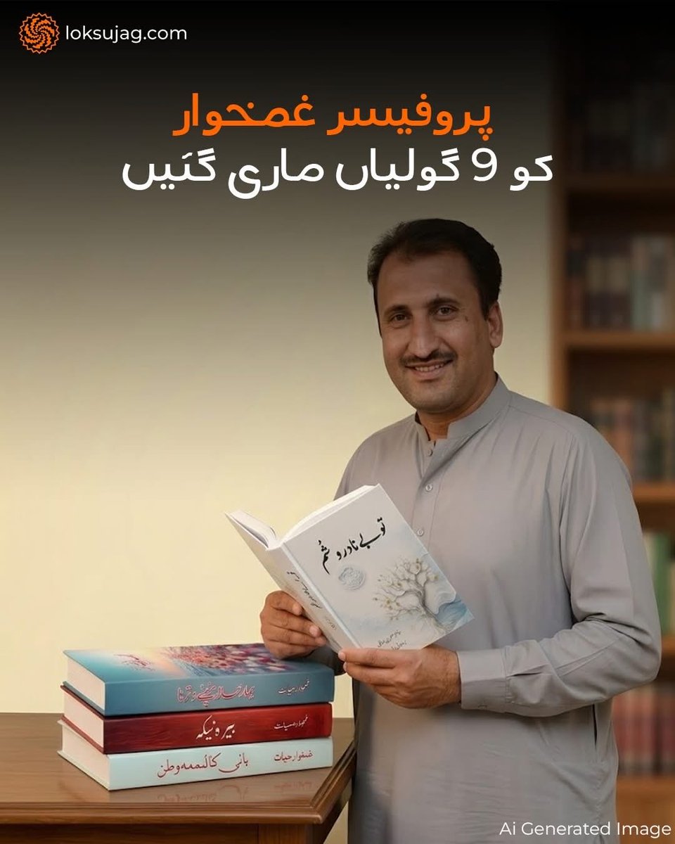 MushRajpar's tweet photo. نوشکی کا غمخوار: ترے غم کو جاں کی تلاش تھی
نوشکی میں نامعلوم افراد کی فائرنگ سے قتل ہونے والے براہوی زبان کے نامور سکالر، شاعر اور مترجم پروفیسر محمد خان المعروف  غمخوار حیات کی پوسٹ مارٹم رپورٹ کے مطابق ان کے جسم پر نو گولیوں کے نشانات پائے گئے ہیں۔
غمخوار حیات دورِ حاضر میں عبدالرزاق صابر (جو لاپتہ افراد کی فہرست میں شامل ہیں) کے کام سے بے حد متاثر تھے اور میر گل خان نصیر اور نادر قمبرانی کے ادبی فلسفے کے پیروکار تھے۔ قتل کے وقت ان کی میز پر گلزار گچکی کی بلوچی کتاب "سروز" موجود تھی، جس کا وہ براہوئی ترجمہ کر رہے تھے۔
ان کی زندگی کا آخری اور سب سے اہم مشن براہوی زبان کو گوگل کی زبانوں میں شامل کروانا تھا۔ اس مقصد کے لیے انہوں نے ایک دوست کو تقریباً تین ہزار الفاظ بھیجے تھے، تاہم ان کے بھائی کے مطابق اب اس ادھورے کام کی موجودہ صورتحال کا علم کسی کو نہیں ہے۔
وہ بوائز ڈگری کالج نوشکی میں اسسٹنٹ پروفیسر تھے اور فارغ اوقات میں آزات فاؤنڈیشن میں سماجی و ادبی کام کرتے تھے۔ انہوں نے 2020ء میں یونیورسٹی آف بلوچستان سے ایم فل کیا، جس میں ان کا تحقیقی مقالہ "براہوئی مزاحمتی شاعری کا تحقیقی جائزہ (1839 تا 2018)" تھا۔
مقتول کے خاندانی ذرائع نے انکشاف کیا ہے کہ ان کا سبی تبادلہ ہونے کے دنوں میں یہ افواہ اڑی تھی کہ ان کا نام فورتھ شیڈول میں شامل ہے، تاہم اس کا کوئی ثبوت نہیں ملا۔ البتہ، خاندان نے تصدیق کی کہ ان کی نگرانی کی جا رہی تھی اور انہیں ادبی و سماجی سرگرمیاں محدود کرنے کے لیے دھمکی آمیز فون کالز بھی موصول ہوئی تھیں۔
اس کی وجہ ان کے چھوٹے بھائی عتیق الرحمٰن کا مبینہ طور پر ایک کالعدم تنظیم سے تعلق بتایا جاتا تھا، جبکہ غمخوار حیات ہمیشہ کہتے تھے کہ "میں امن کا لکھاری ہوں اور کسی رشتہ دار کے فعل کا ذمہ دار نہیں ہوں۔"
سرکاری ریکارڈ میں ان کا نام محمد خان درج تھا، جبکہ ان کا اصل نام محمد حیات تھا۔ ان کے والد حاجی عبدالمجید ساسولی بھی شاعر تھے۔ غمخوار حیات نے پسماندگان میں تین بیٹے اور دو بیٹیاں چھوڑی ہیں جو ان کے مشن کو جاری رکھنے کے لیے پرعزم ہیں۔
ان کے ادبی استاد ڈاکٹر شاہ محمد مری نے شدید دکھ کا اظہار کرتے ہوئے لکھا:
"تمہارے جسم کی جو جگہیں پھول رکھنے کے لیے تھیں، وہاں آگ اگلتی گولیاں لگیں۔ تیرے ساتھ ایسا نہیں ہونا چاہیے تھا یار۔"
رپورٹ: اشفاق لغاری @ashfaqlaghari  @lok_sujag