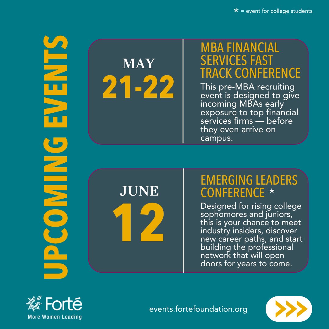 fortefoundation's tweet photo. Mark your calendars — we've got a great lineup of events you won’t want to miss!
✨ Visit https://t.co/LE062dv6nI to get all the details and secure your spot! #MoreWomenLeading #UpcomingEvents #LeadershipConference https://t.co/uL5UUm4YJb