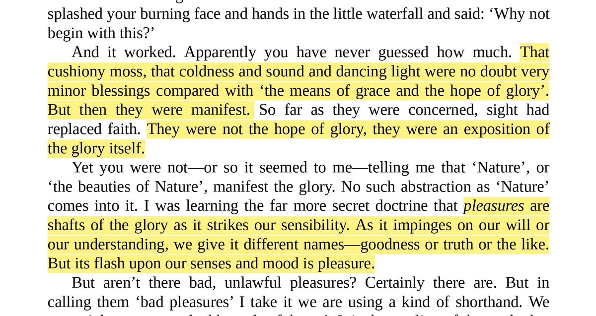 MaryKaram's tweet photo. “at Your right hand are pleasures forevermore.”

From Letters to Malcolm: Chiefly on Prayer - C.S. Lewis https://t.co/L6LsJYJs2W