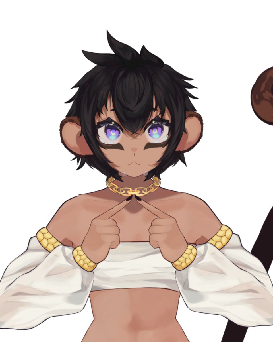 MewMew Monke💛🍌| Monkey Vtuber tweet media