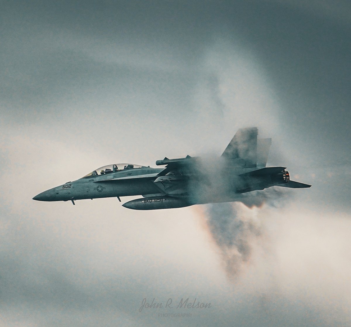 JohnRMelson's tweet photo. Photos from the 2023 Huntington Beach Pacific Airshow of one of the EA-18 Growlers (168895 "NJ-502") that crashed May 17, 2026, during the Gunfighter Skies Air Show at Mountain Home Air Force Base in Idaho. https://t.co/oTqGeSEtKc