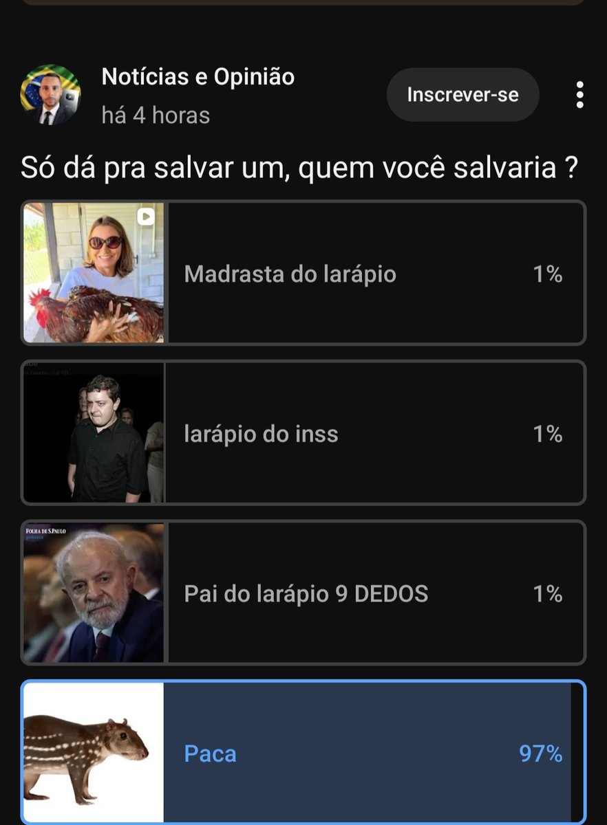 AndradePch's tweet photo. Adoro isso. 😂😂
Quem vcs salvariam? https://t.co/OwMd1Ad06H