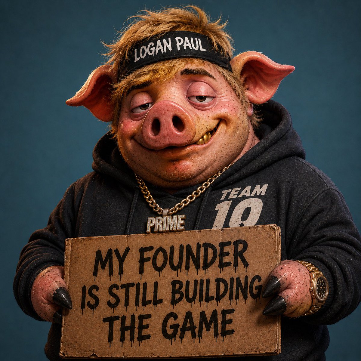 My Founder Is A Pig tweet media