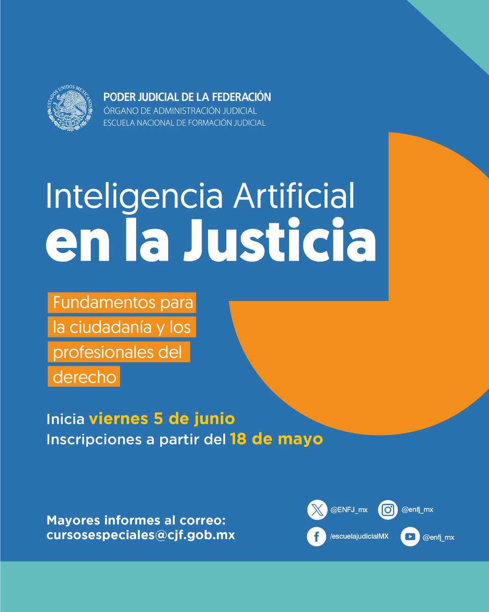 Escuela Nacional de Formación Judicial tweet media