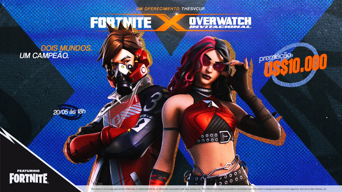 Fortnite x Overwatch Invitacional #TheSVCup tweet media