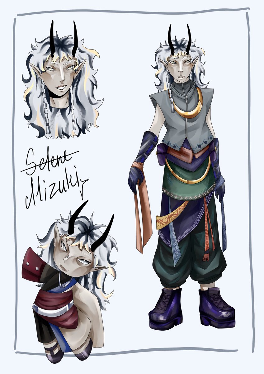 mizuki_nyam's tweet photo. Mizuki redesigned! Got inspiration from Mongolian people and nomads.
#digitalart #ocart #fyp #occontent #art #fypシ゚viral https://t.co/NiQ2PYTZS9