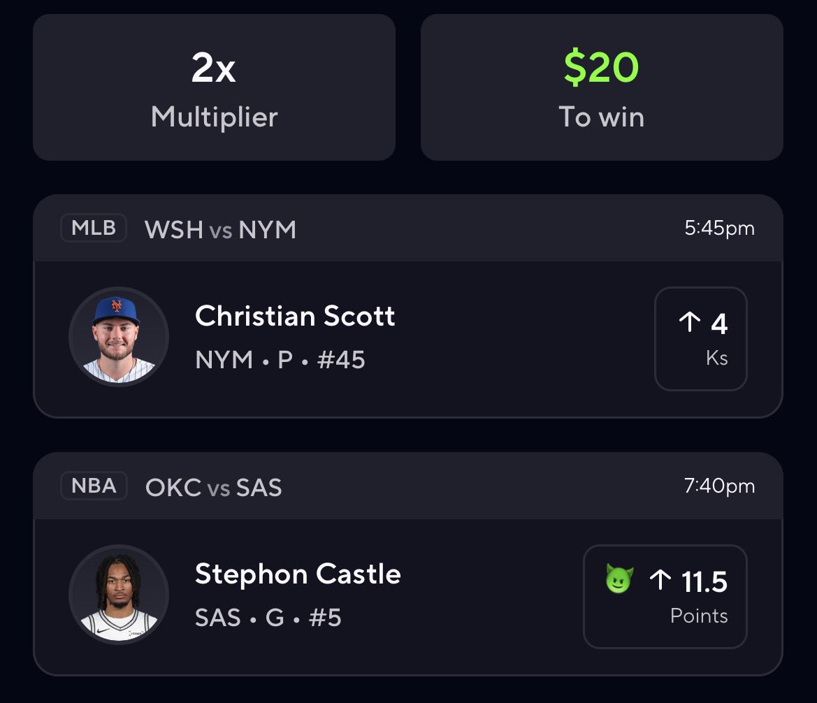 Quitzypoo's tweet photo. @PrizePicksValue lets get it! https://t.co/kykGEffHg2